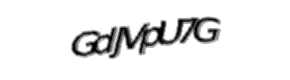 Security check image, please type the characters shown